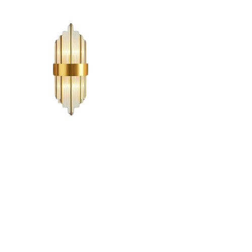 luxury / Retro Gold Wall light for living room-45cm