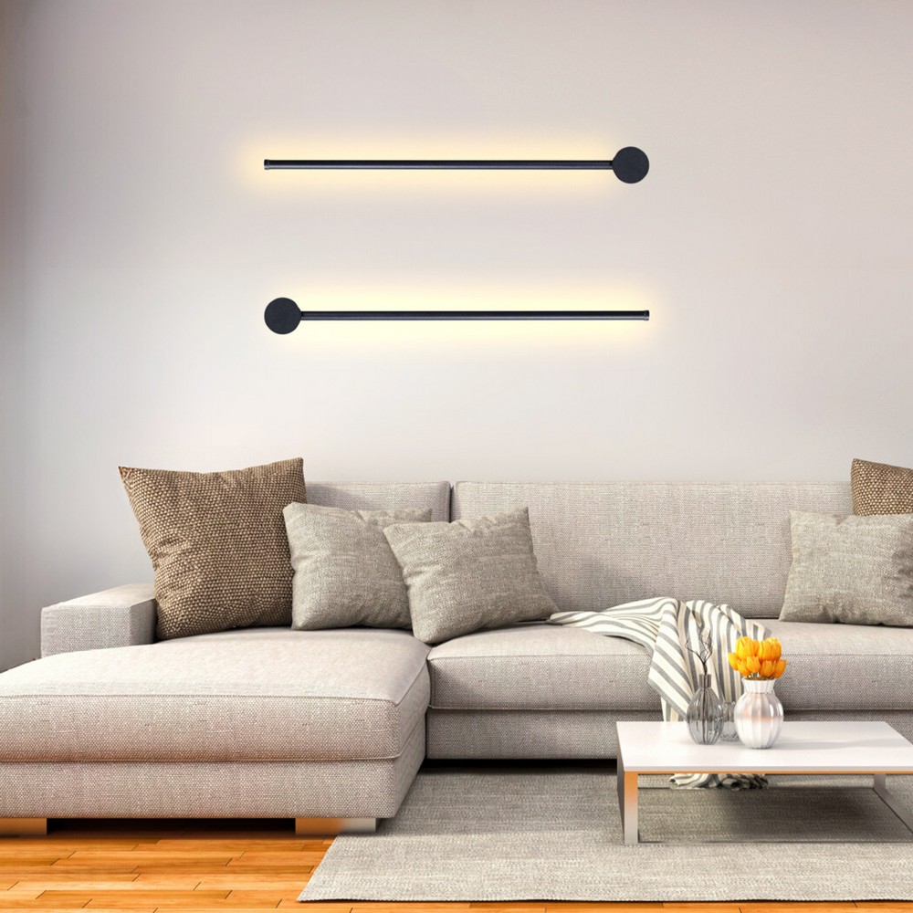 Modern Style Black L.E.D wall Sconce