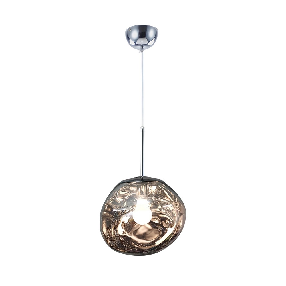 Glass ball-pendant light