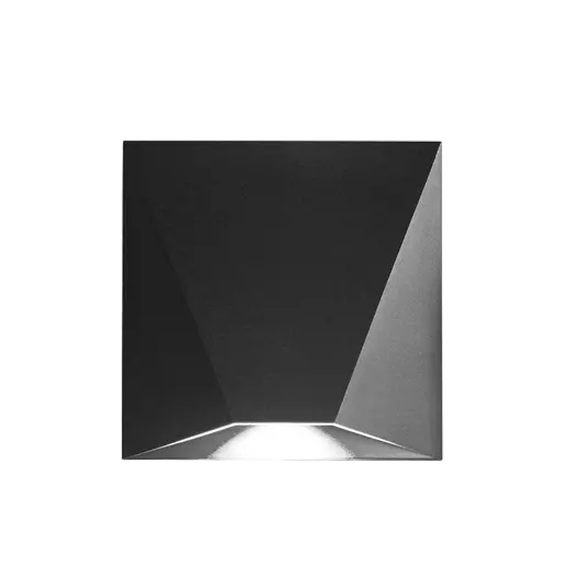 Black Simple and Contemporary Stick On Wall Light