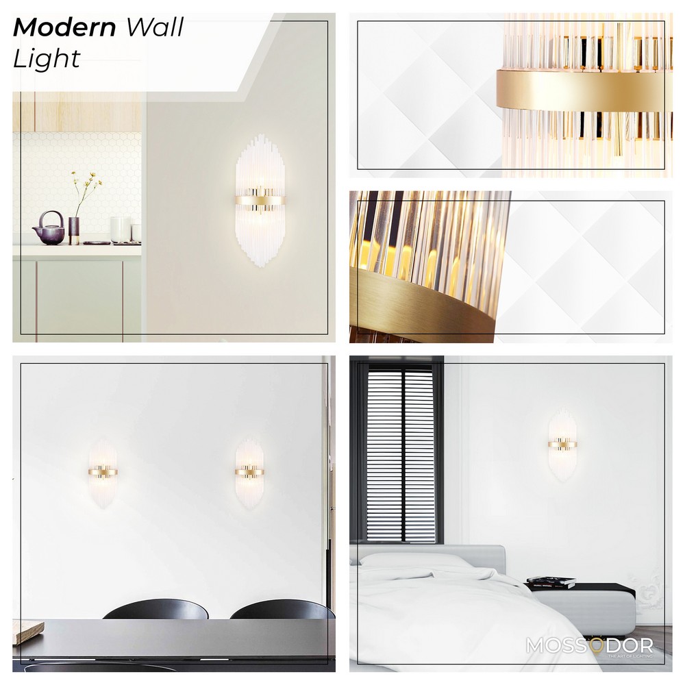 Large Luxury Bedside Wall light-50cm