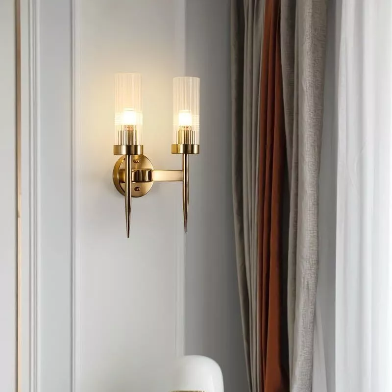 Elegant Glass Rod 40cm-Wall light