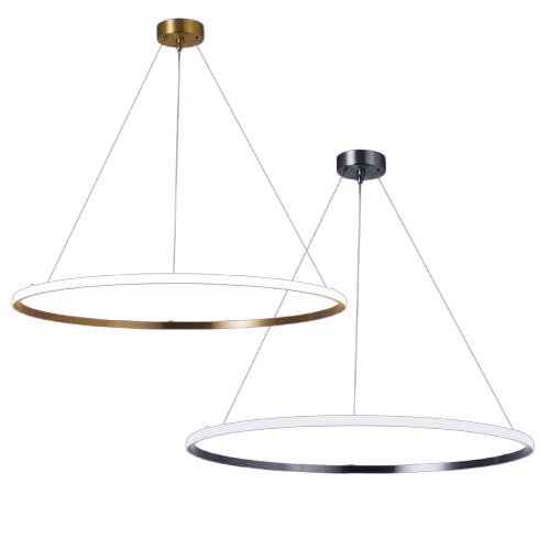 Ring Circular Gold-60cm Chandelier