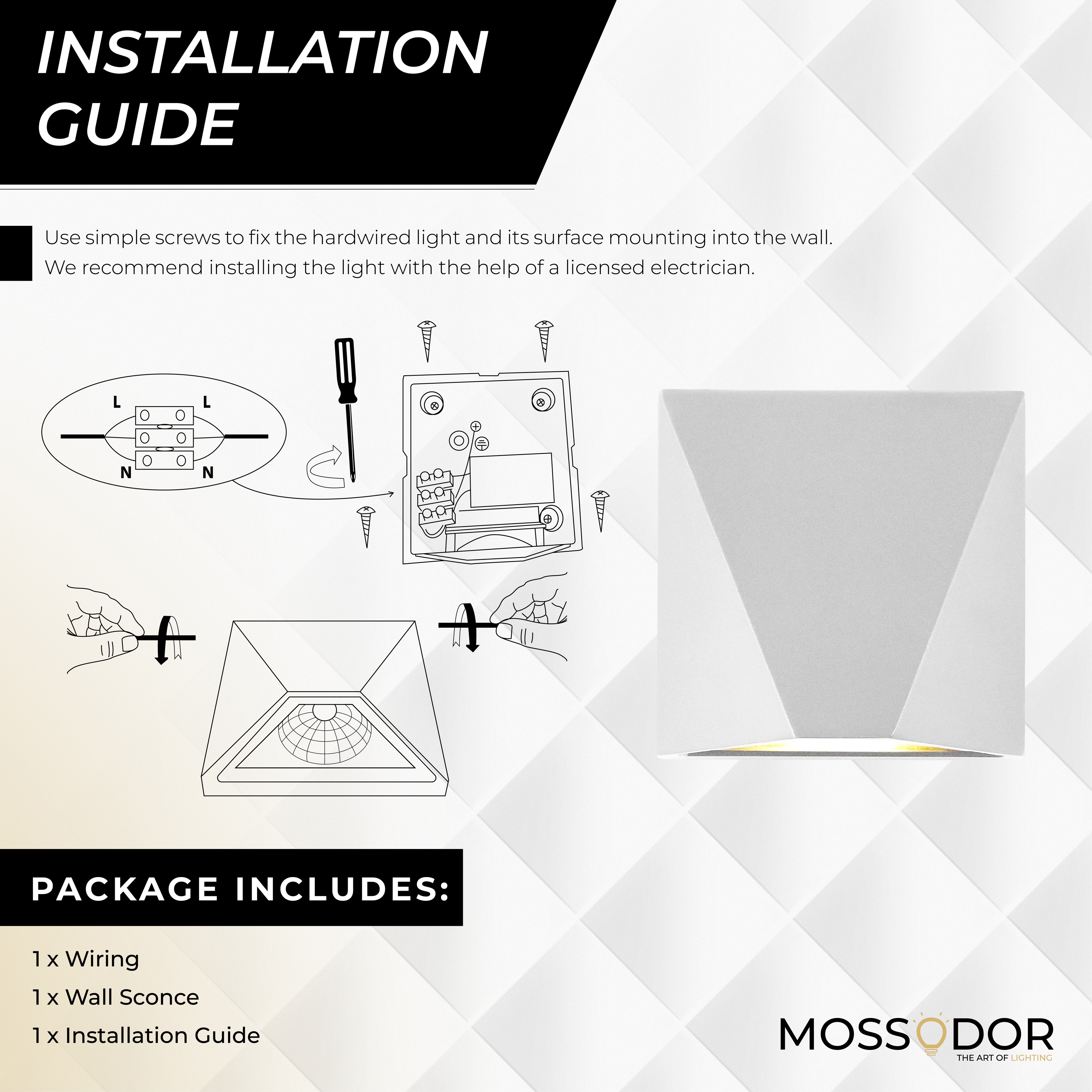 Simple and Contemporary Wall Light