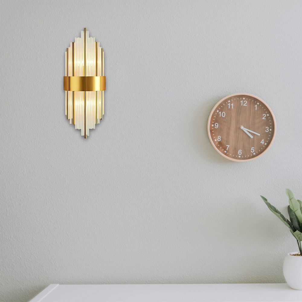 luxury / Retro Gold Wall light for living room-45cm