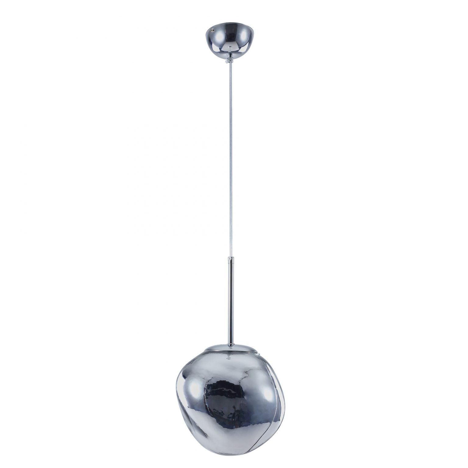 Glass 20cm ball-pendant light