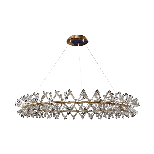 Scandinavian Style -Gold 60cm Chandelier light