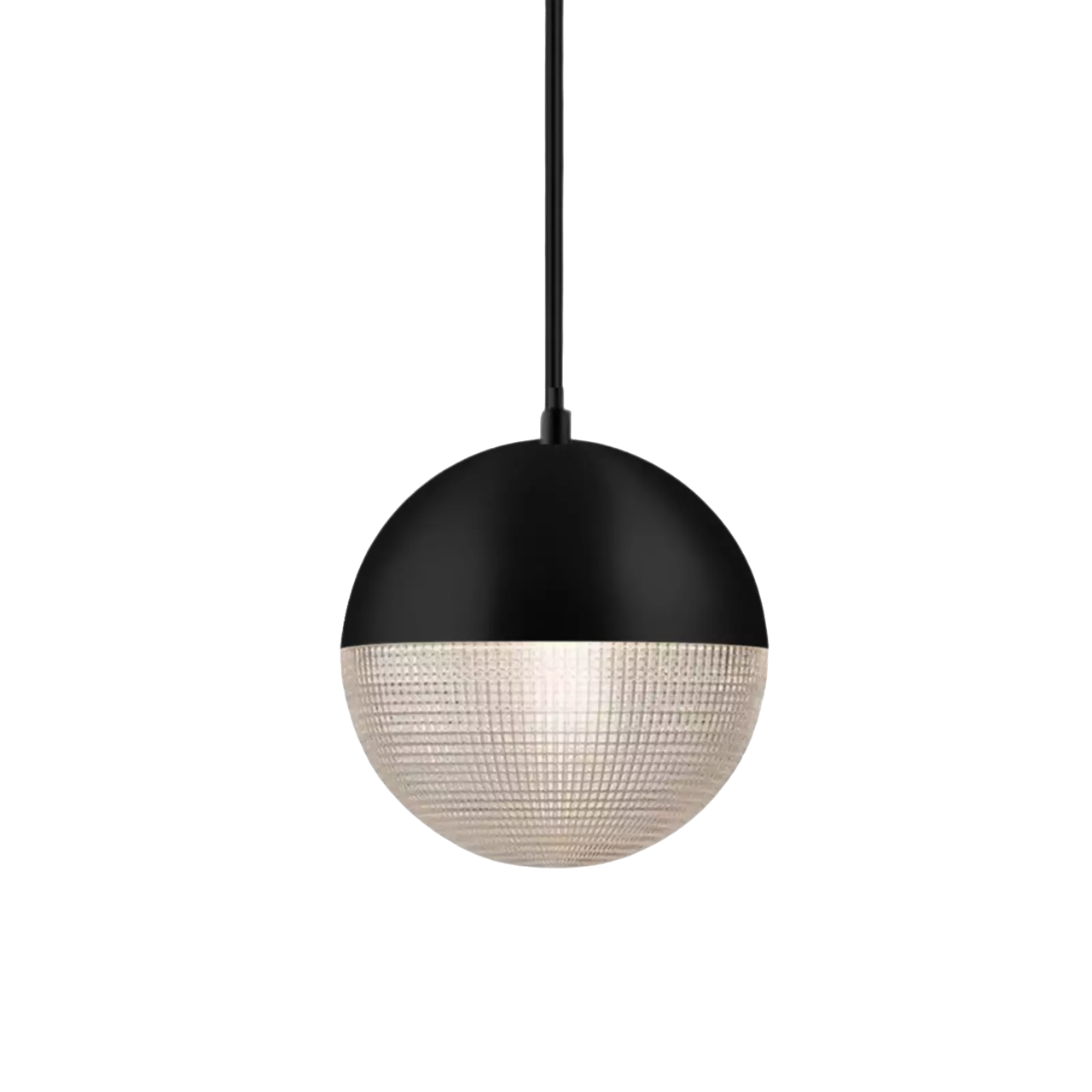 Adelita-Black Globe 20cm-Pendant Light