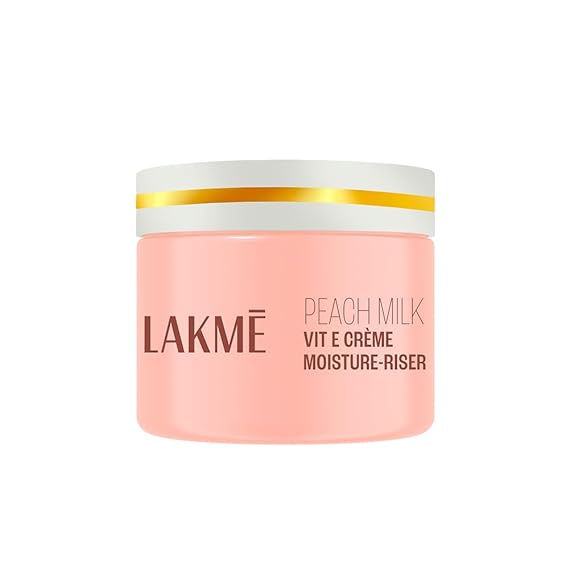 Lakmé Peach Milk Creme Moisturizer with 2% Pro-Ceramide & Peptides | Repairs Damaged Skin Barrier & Gives Intense Hydration | For Dry, Normal & Sensitive 300g
