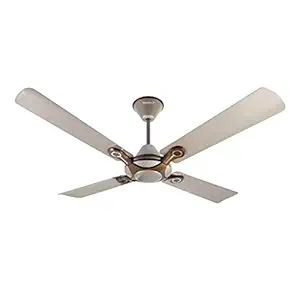 Havells 1200mm Leganza ES 4B Ceiling Fan | Best fan in 4 Blade, Premium Finish Decorative Fan, High Air Delivery | Energy Saving, 100% Pure Copper Motor, 2 Year Warranty | (Pack of 1, Mist Honey)