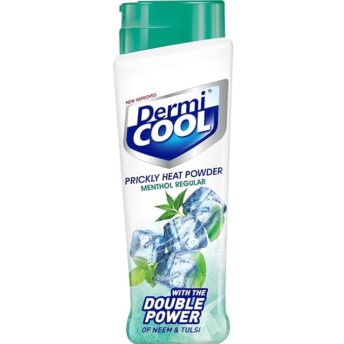 Dermi Cool Menthol Regular Prickly Heat Powder 400g