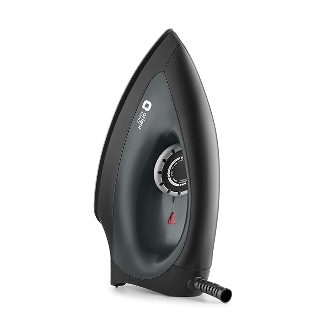 Orient electric Gusto heavy weight Iron for clothes | 1100 Power | Cool touch plastic body | With Wielburger Non-stick coating| 2 Years replacement warranty