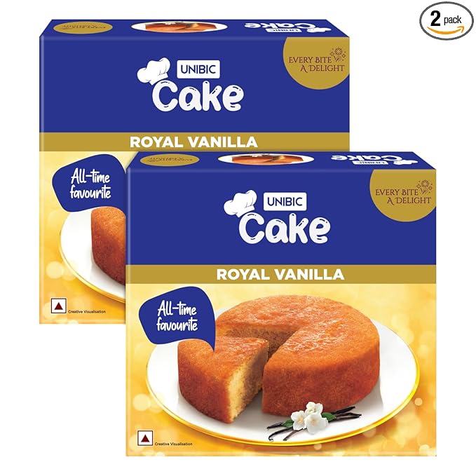 Unibic Foods India Pvt LTD Vanilla Cake| Premium Cake 440gm