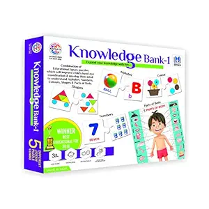 Ratna's Knowledge Bank - 1 Jigsaw Puzzle for Kids 3+