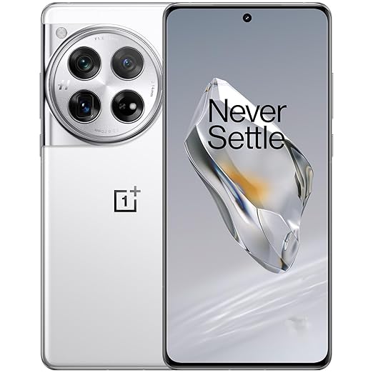 OnePlus 12 (Glacial White, 12GB RAM, 256GB Storage)