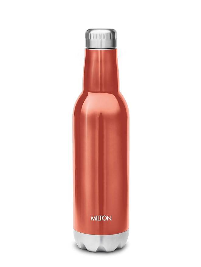 Milton Themosteel Pride 600 Bottle for (Hot & Cold) Beverage - Red