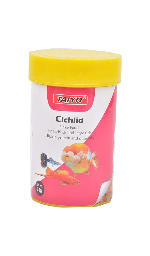 TAIYO Cichlid Flake fish food ,25g