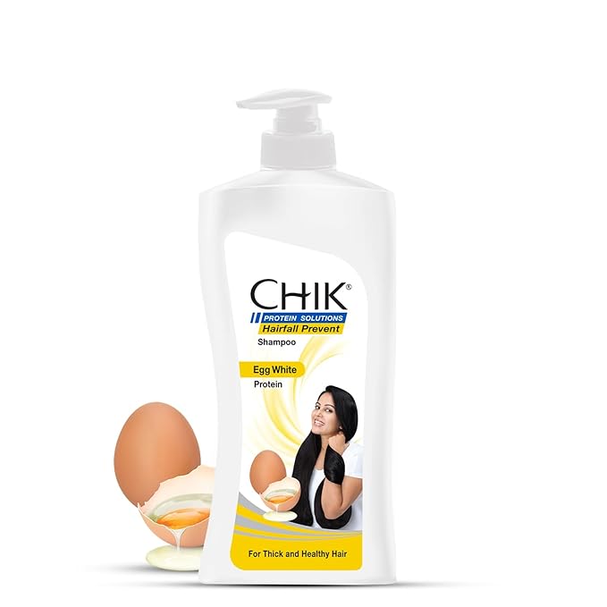 Chik Protein Solution Hairfall Prevent Shampoo, With Goodness Of Egg White, For Thick And Healthier Hair, For Men & Women,1L