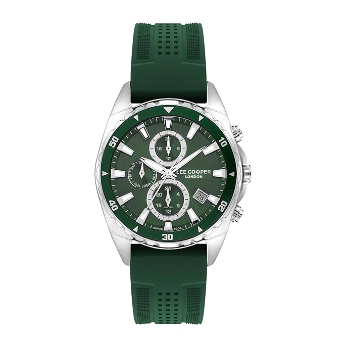 Lee Cooper Analog Green Dial Men's Watch-LC07527.377
