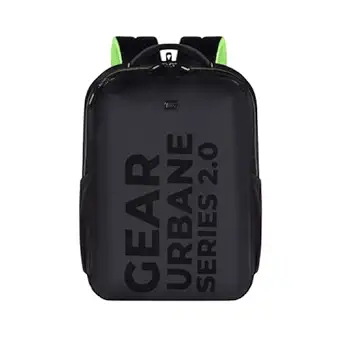 Gear Parker 23L Water Resistant Anti Theft Laptop Bag/Backpack for Men/Women - Black