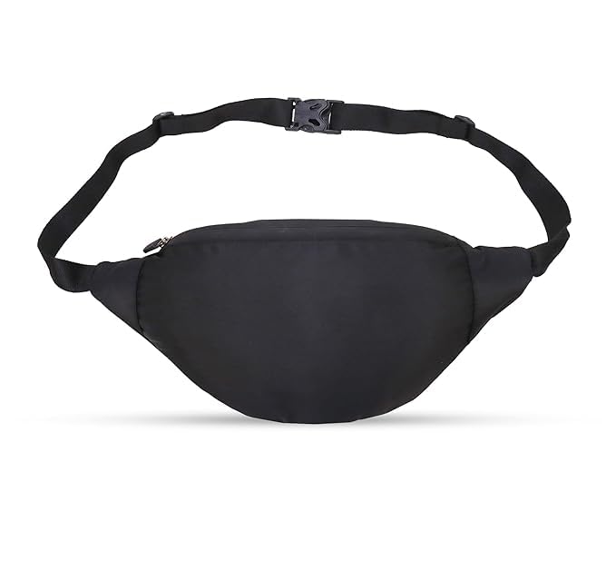 Breda Unisex Trainer Waist Bag – Waterproof Travel Fanny Pack with Adjustable Belt for Men & Women – Stylish Leather-Look Utility Pouch for Outdoor, Running & Casual Use