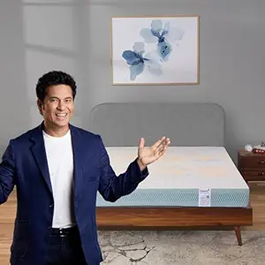 Livpure Smart Ortho DUOS-X Reversible Dual-Flip HR Foam Mattress |Ortho Medium Soft & Firm 2-in-1 Comfort| High GSM Tranquil Fabric|Queen Bed (78x60x5) inch, Washable Cover, 5 Year Warranty