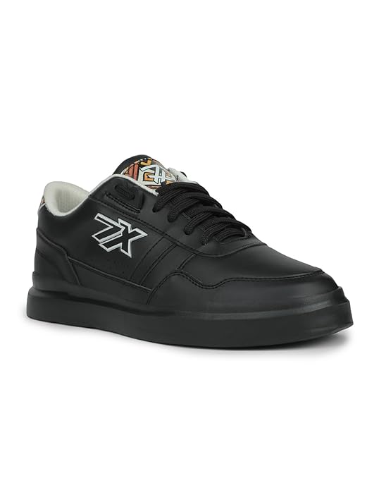 Liberty Leap7x NICOLAS-1E Lacing Casual Sneakers for Men with EVA Sole|PVC Upper|Memory Foam Insole|Stylish & Comfortable|Breathable, Lightweight & Flexibility|Shock Absorption