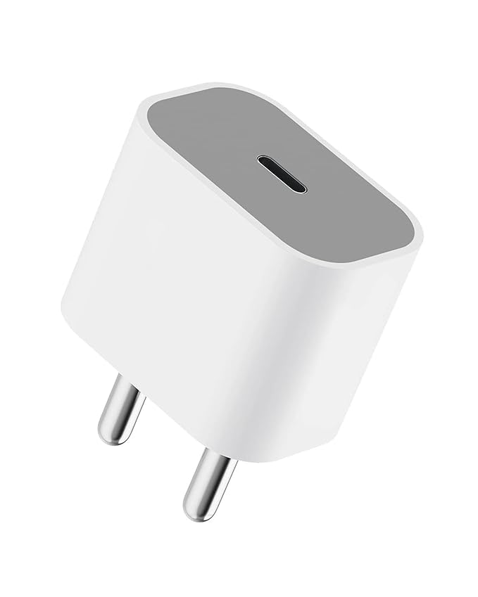 iPhone Charger Adapter 20W Type C (MFi-Certified) for iPhone 17/17 Air/17 Pro/17 Pro Max,16/16 Plus/Pro/Pro Max, 15/14/13/12/11 Series with PD 3.0 USB-C Fast Charging Adaptor BIS Certified