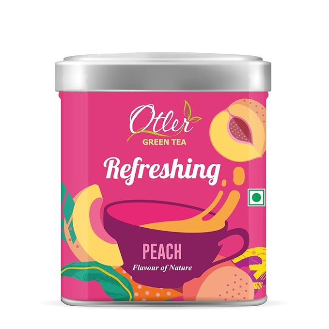 Otler's Peach Flavored Green Tea Revive