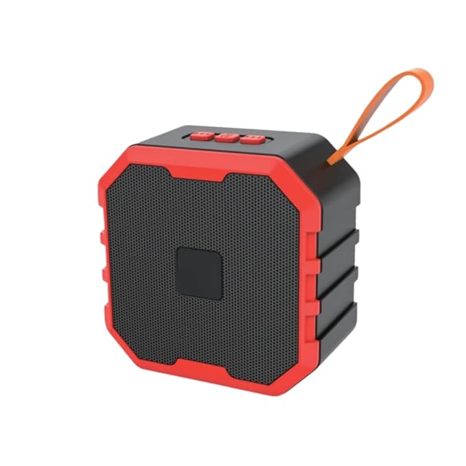 Drumstone (10 Years Warranty Portable Wireless Bluetooth Speaker with 10W Bass, TWS, USB/SD Support, 8H Playtime, 5.0v Bluetooth & Fast Charging – Compact Sound Box for Travel & Parties