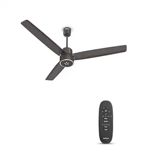 Havells FAB BLDC ULED Ceiling Fan 1200mm, 5 star, LED Speed Indicator, 380 RPM, Up to 65% Savings,Reverse Rotation,4 Speed Modes,Low Wattage 30W,Low Noise,Air Flow:225 CMM, 3 Year Warranty,Cocoa Brown