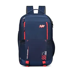 SKYBAGS Porto Weekender Backpack | 40 Litre | Durable Fabric| Upto 17 inch Laptop Portection| 02 Compartment | Shoe Pocket |Multiple pocket | Office Casual & Outdoor Unisex| Navy | LPBPPRWENBL