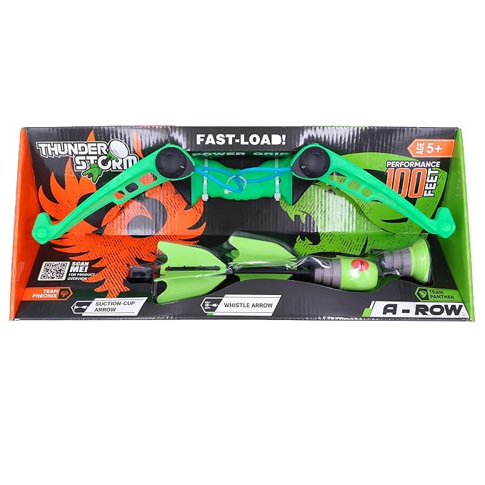 Toybharat Thunder Stom is a Stomp-Action Rocket Launcher That blasts Foam Rockets into The air. Safe, exciting, and Perfect for Kids Aged 3 to 10 who Love Running, Jumping, and Outdoor Adventure!