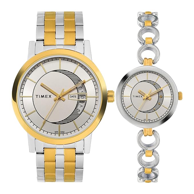TIMEX Classics Analog Watch for Unisex with Round Dial & Water Resistant Unisex Wrist Watches