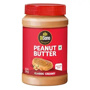 DISANO Peanut Butter, Creamy, Classic, 25% Protein With Vitamins & Minerals, 924 Gram