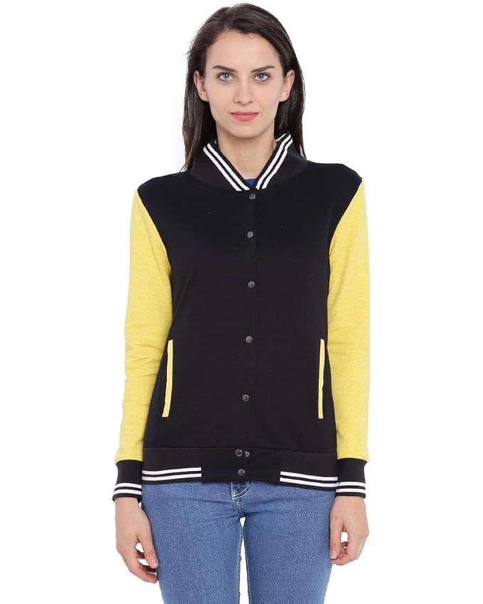 Campus Sutra Women Varsity Jacket