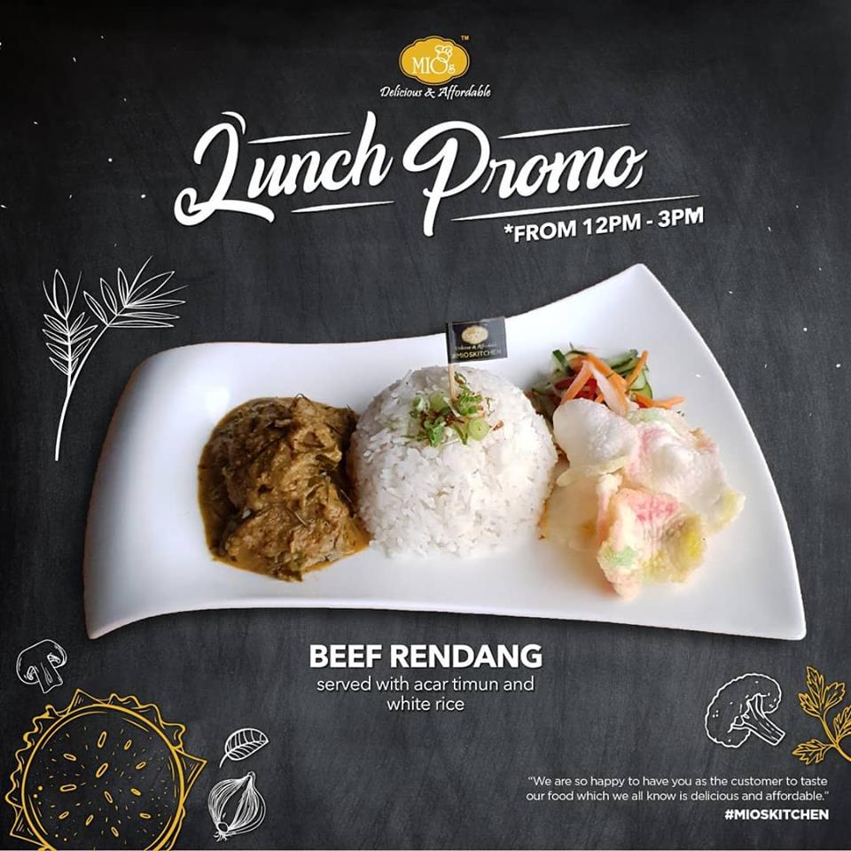 Beef Rendang and White Rice