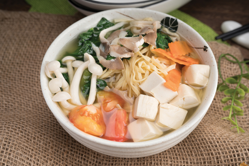 Cleared Noodle Soup