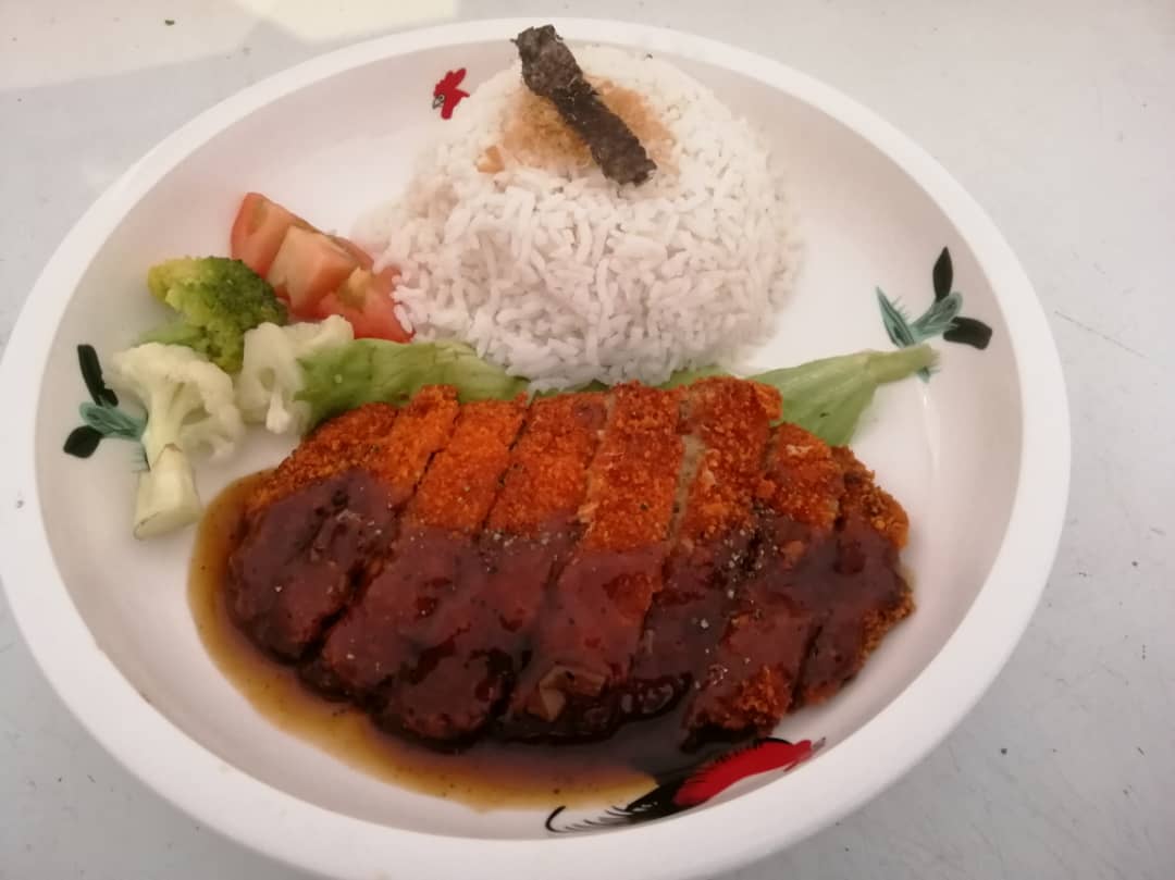 W3 Fish Steak with Rice