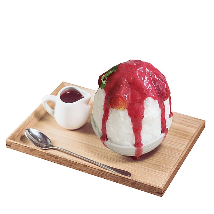Strawberry Cheesecake Kakigori