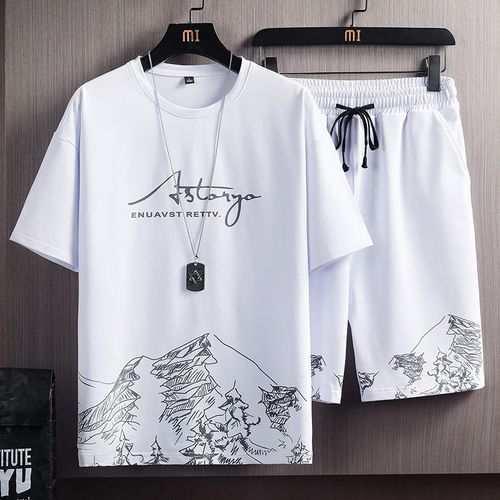 2In1 Men's Short Sleeve Shorts