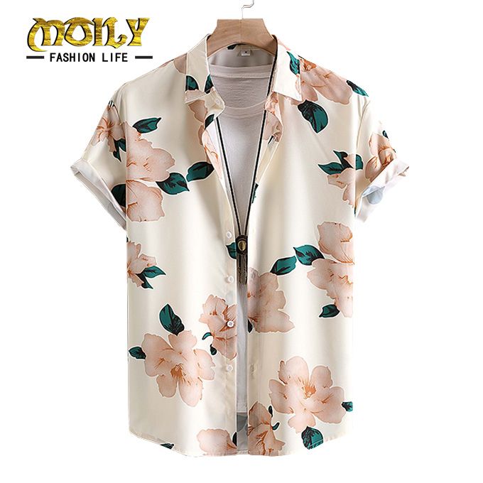 Fashionable Summer Breathable Short Sleeve Shirt