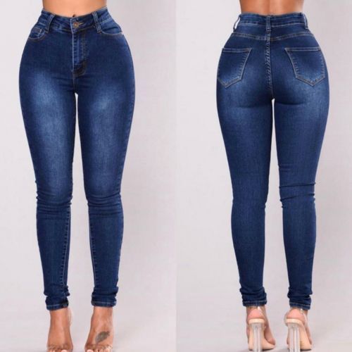 Ladies High Skinny Jean- Blue