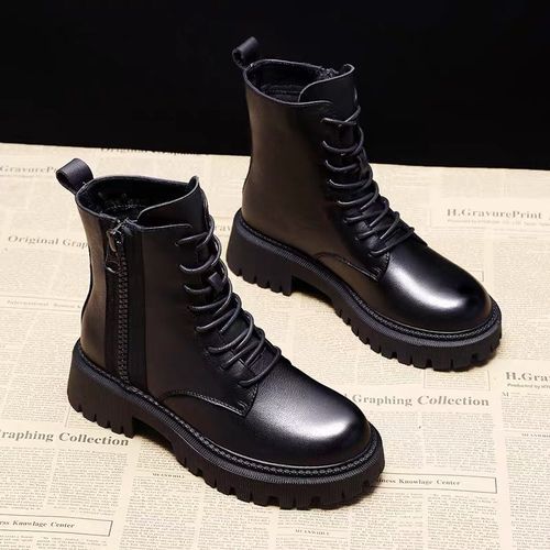 Martin Boots Thick-soled All-match