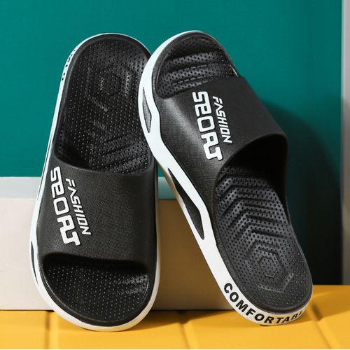 Men's Casual Platform Slippers-