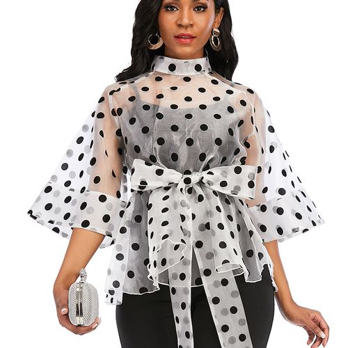 Sexy Transparent Blouse Tops