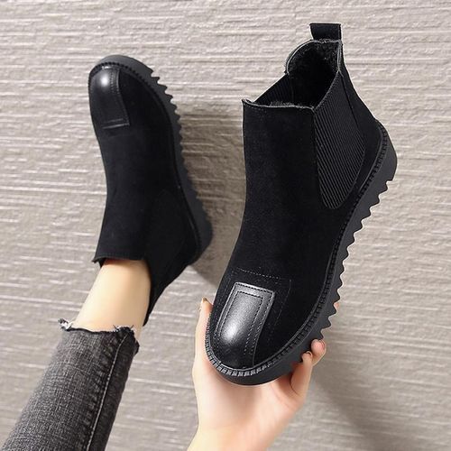 Women Lady Sexy Flat Martin Boots