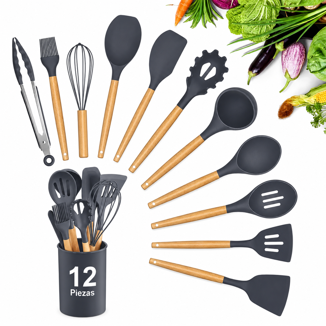 SET DE UTENSILLOS 12 PZS