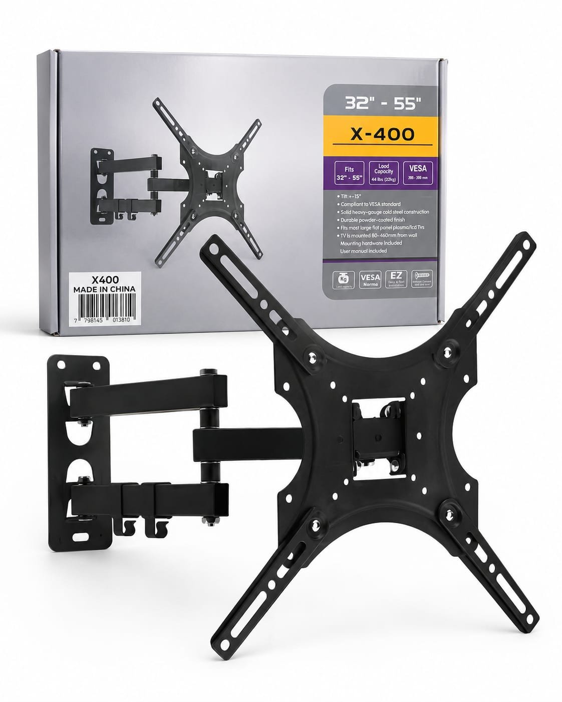 SOPORTE TV MOVIL 32 A 55″