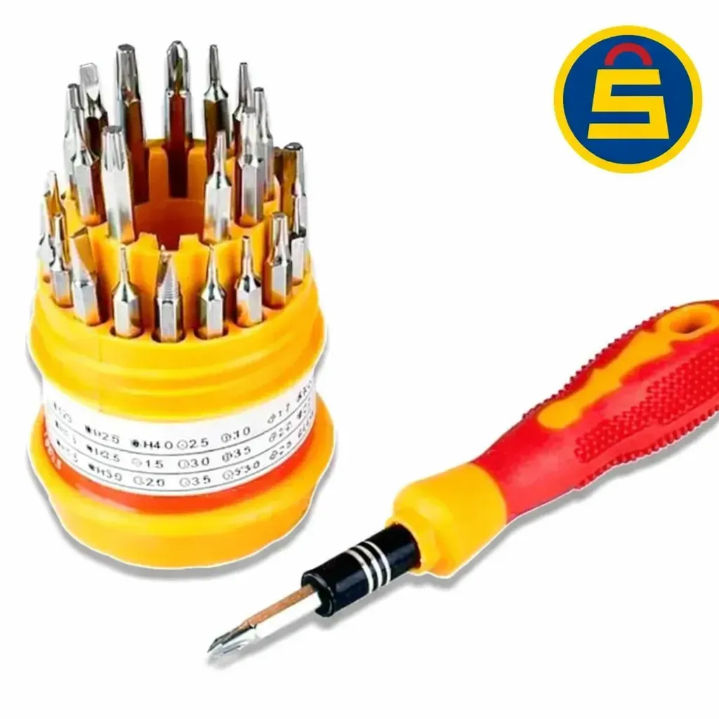 Kit Destornilladores 31 Puntas